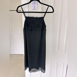 NWOT Black Night Gown